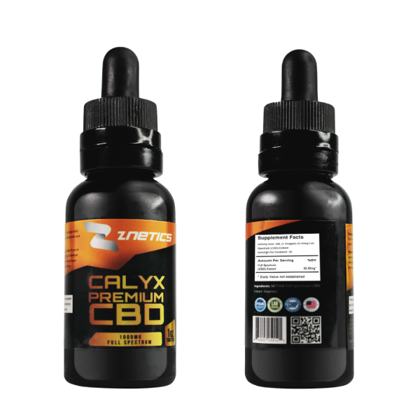 CALYX PREMIUM Hemp Oil 1000MG - Image 4