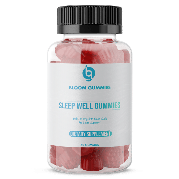 Sleep Well Gummies - Natural Sleep Aid with Melatonin, L-Theanine & Botanicals for Restful Sleep